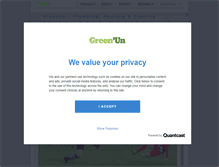 Tablet Screenshot of greenun24.co.uk